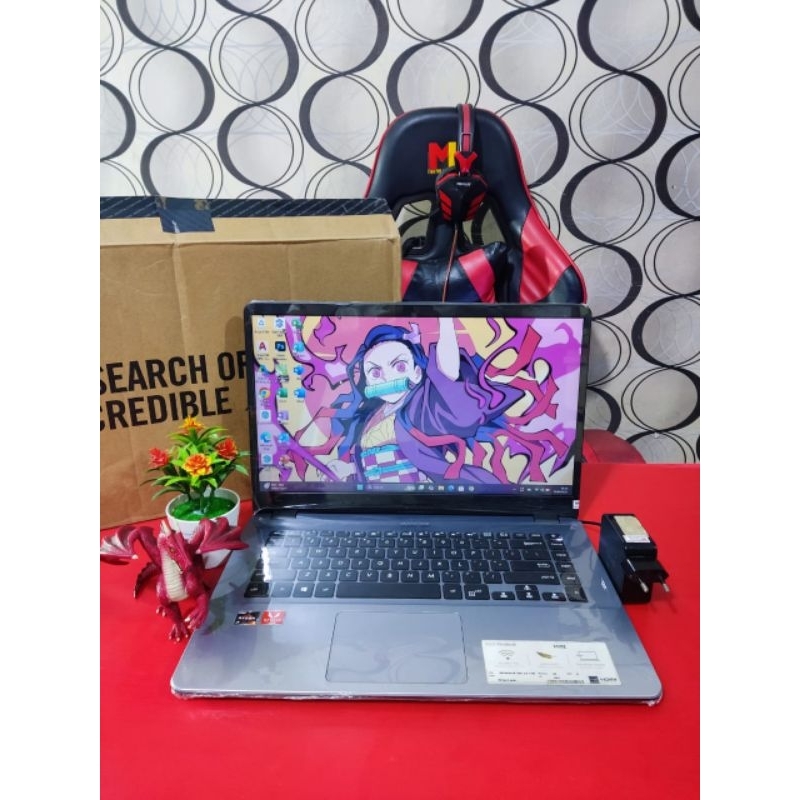Asus Vivobook X505za Ryzen 3 Ram 20/256gb Ssd Windows 11 Siap Pakai Fitur Lengkap COD Murah