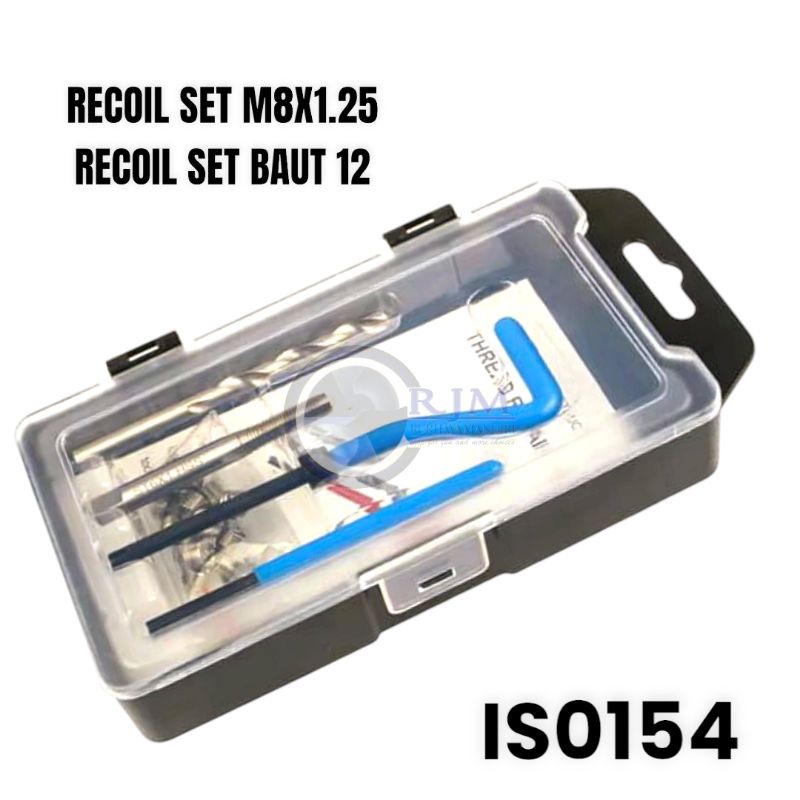 recoil set m8x1.25 recoil baut 12 recoil baut drat 12 set