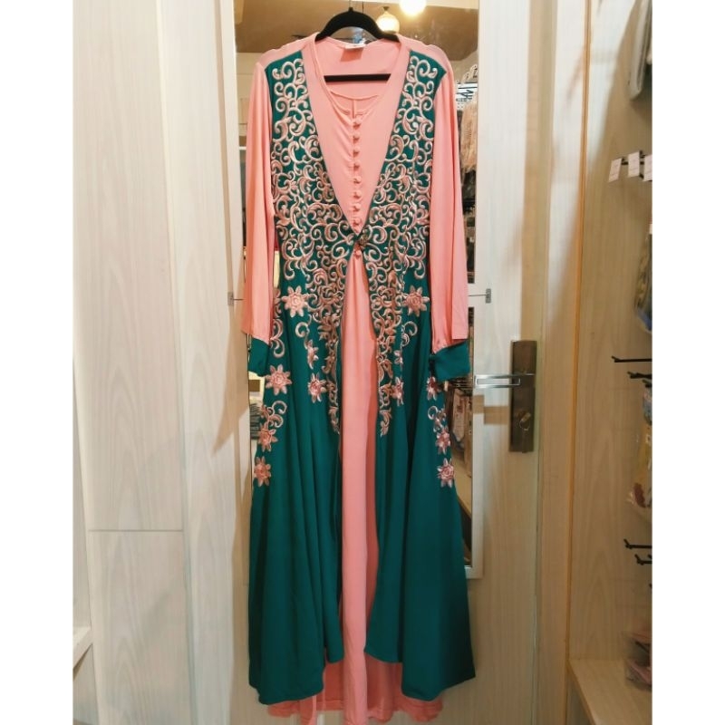 baju gamis perempuan merk zuri