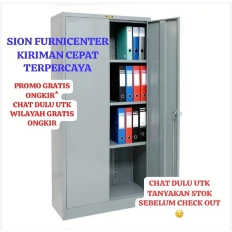 lemari arsip brother / lemari arsip besi tinggi 2 pintu brother B 205 / lemari kantor brother B205 /