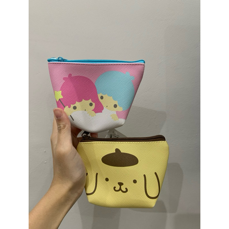 Dompet/ Pouch Make Up, Koin Kecil SANRIO (Pompompurin, Little Twin Stars)