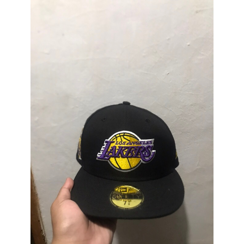 Topi Snapback Original New Era LA Lakers 75th League Anniversary
