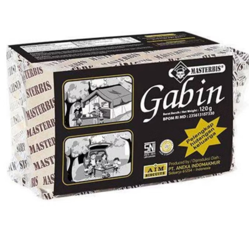 

Biskuit Gabin Masterbis Aim Original 120gr