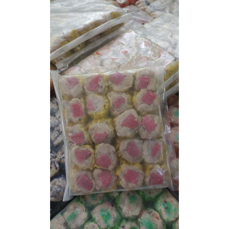 Dimsum frozen varian siomay beef isi 20/pack