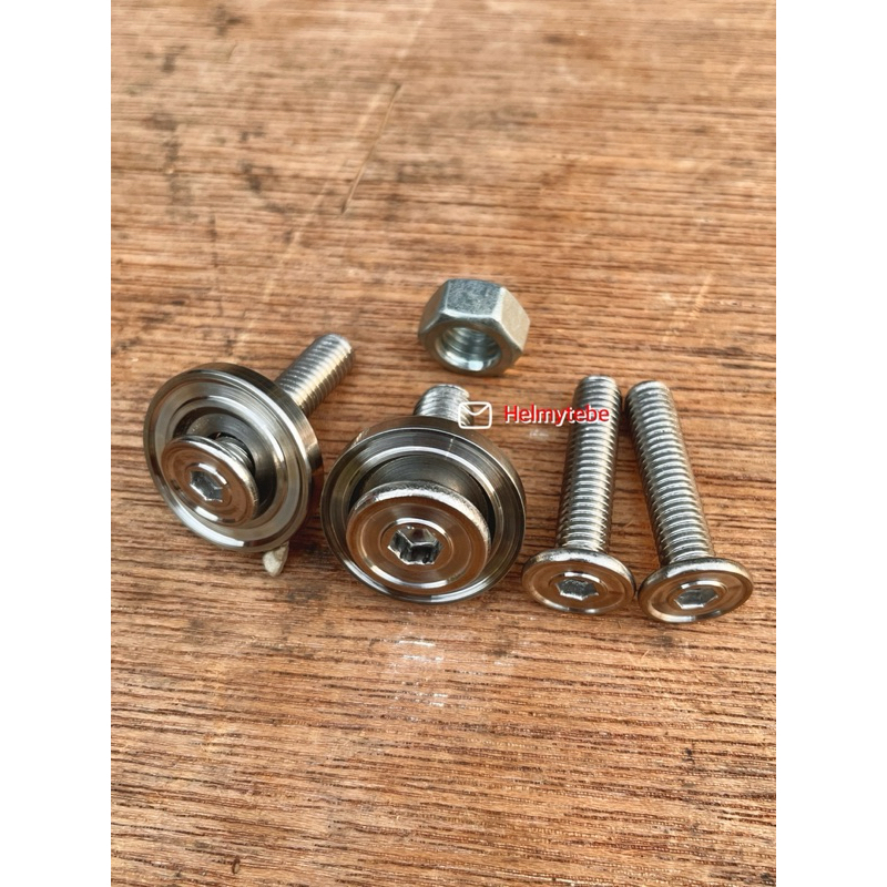 baut pangkon knalpot mio smile sporty stenlis / baut knalpot mio slim minimalis baut slim breket kna