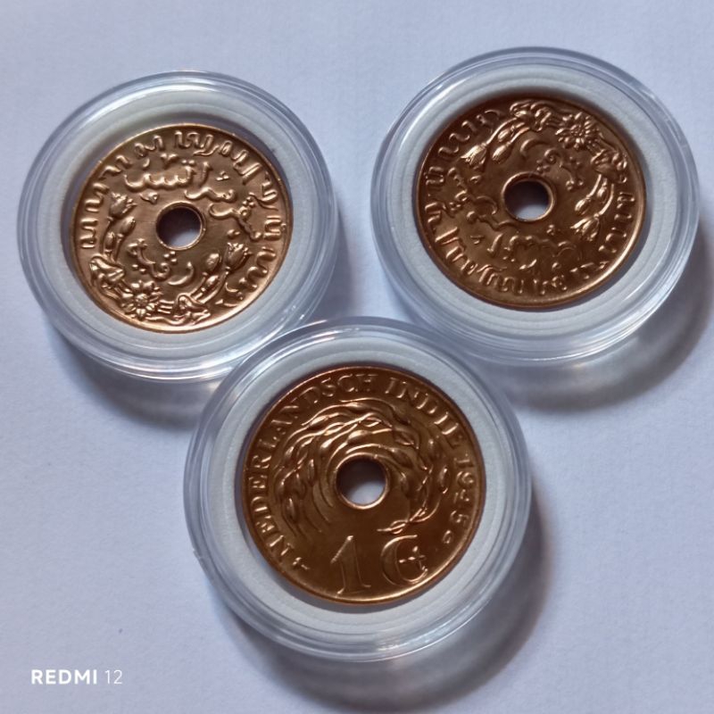 uang koin 1 sen lubang bolong bonus kapsul pelindung koin