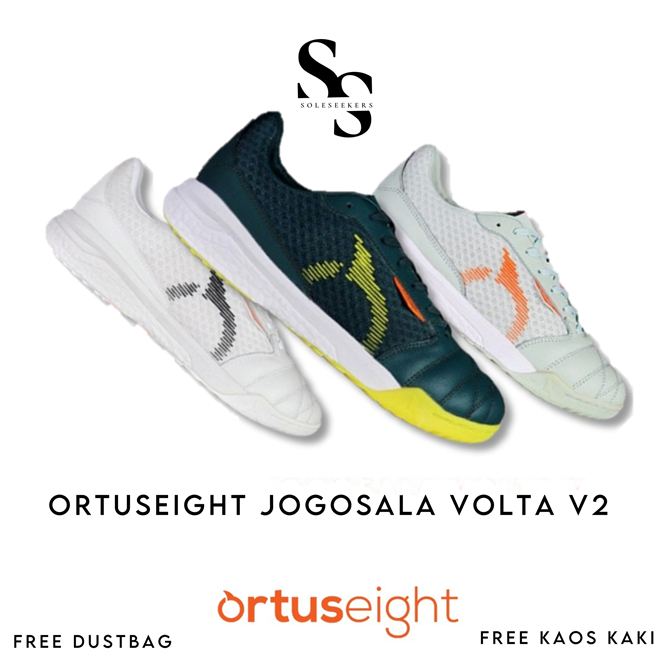 Sepatu Futsal Ortuseight Jogosala Volta V2 IN Sepatu Sneakers Olahraga Futsal Indoor Ortus