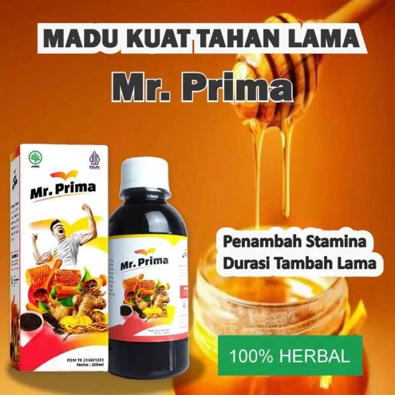 

[DISKON] MADU KUAT MR PRIMA HERBAL ORIGINAL MADU RAHASIA PRIA KUAT PERKASA AMPUH HALAL