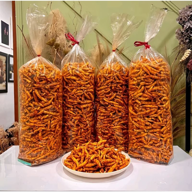 

Telur Gabus Pedas Original Nikmat Renyah Gurih 250g