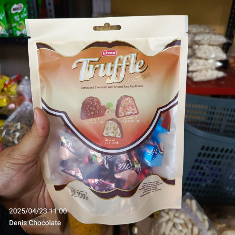 

Cokelat Truffle 115gr isi 10pcs/cokelat arab,turkey/oleh oleh haji