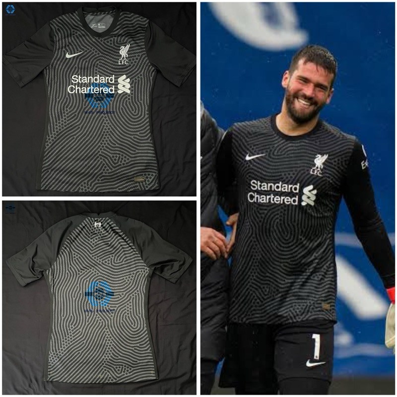 Jersey Kiper Liverpool 2021 Original Player Issue