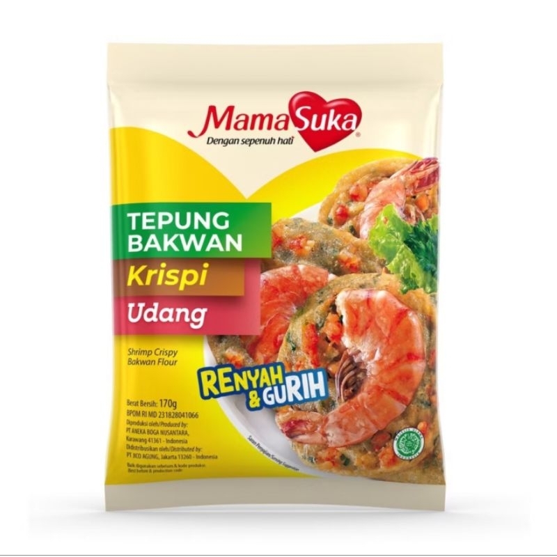 

Mamasuka Tepung Bakwan Krispi Udang 170 gr