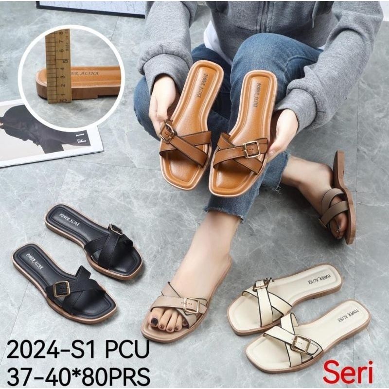 Sandal Teplek Wanita/Sandal Teplek Karet