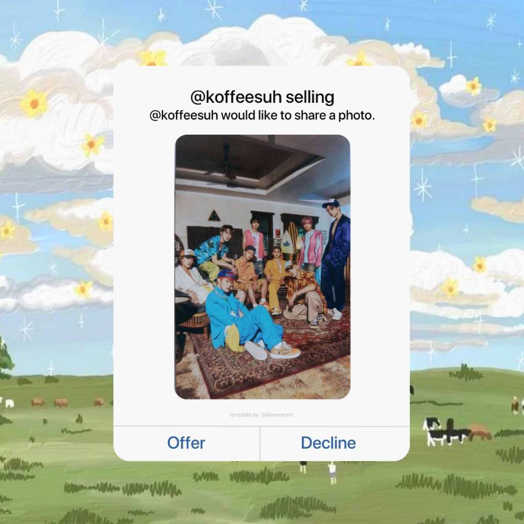 [READ DESC] Photocard NCT 127 PC QR Code 2 Baddies Official