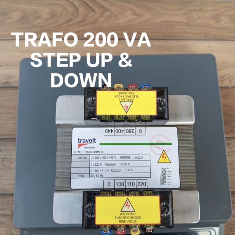 TRAFO 200 VA Step UP & Step DOWN