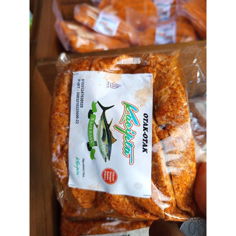 

kacipta otak otak pedas isi 10pcs belum di goreng enak pedas