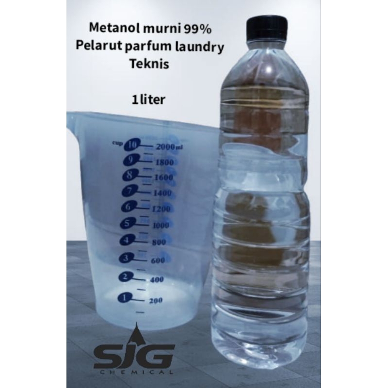 m3tanol 99% pelarut parfum laundry dan teknis 1liter
