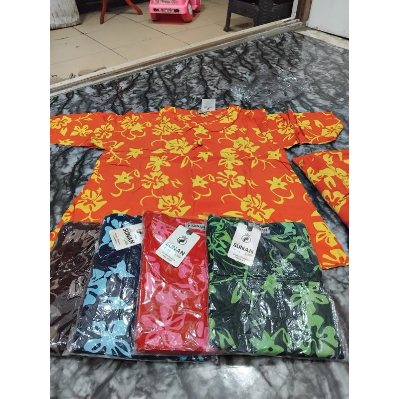 ONE SET SETELAN CELANA PANJANG CP SUNAN BATIK SUNAN DEWASA
