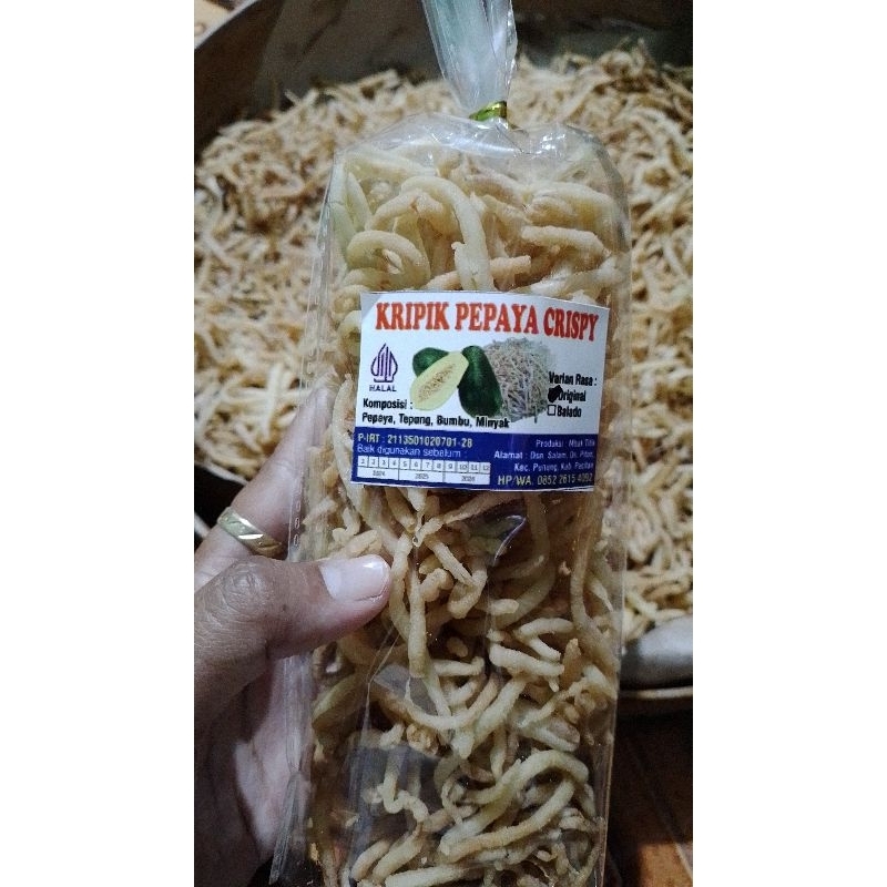 

Pepaya Crispy