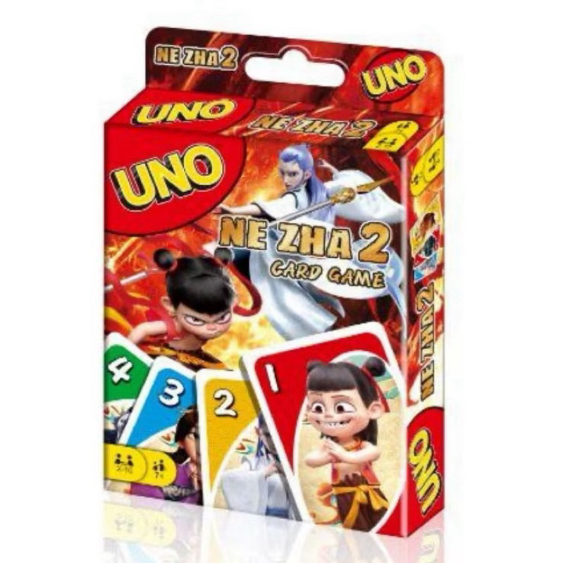 Kartu Uno Viral NE ZHA 2 - Kartu Permainan FLIM NE ZHA 2 - Mainan Kartu NE ZHA 2 - CARD GAME NE ZHA 