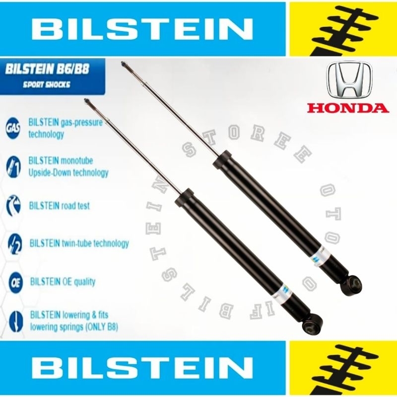 SHOCKBREAKER BELAKANG HONDA JAZZ GK5 ORIGINAL BILSTEIN B4