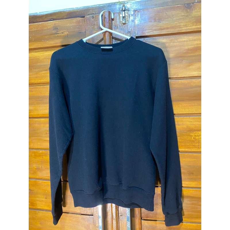 Crewneck Champion Polos hitam