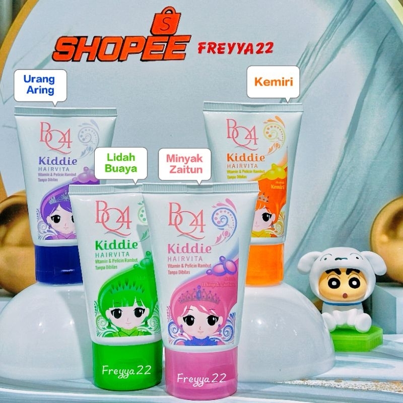 Vitamin Rambut Anak BQ4 Kiddie Hairvita - 50ml