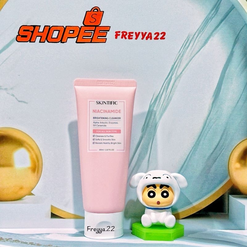 Skintific Niacinamide Brightening Facial Wash - 80 ml