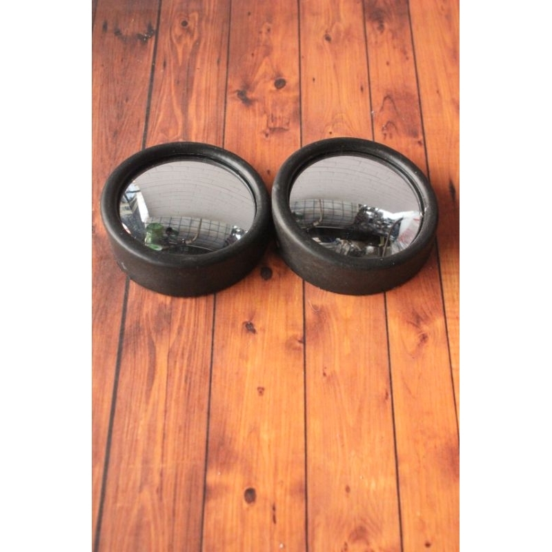 kaca spion blind spot bulat cembung 360 derajat motor mobil