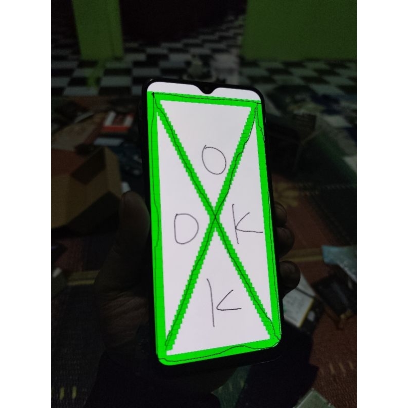 Lcd Samsung A20 Ori Copotan