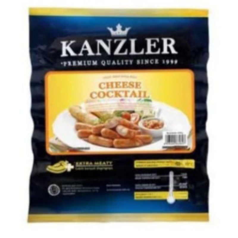 

KANZLER Sosis Cheese Cocktail 500gr