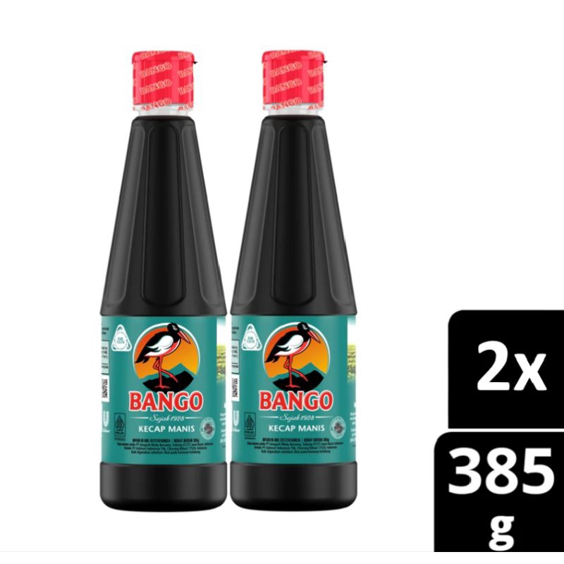 

Bangi kecap manis botol 385g (× 2botol )