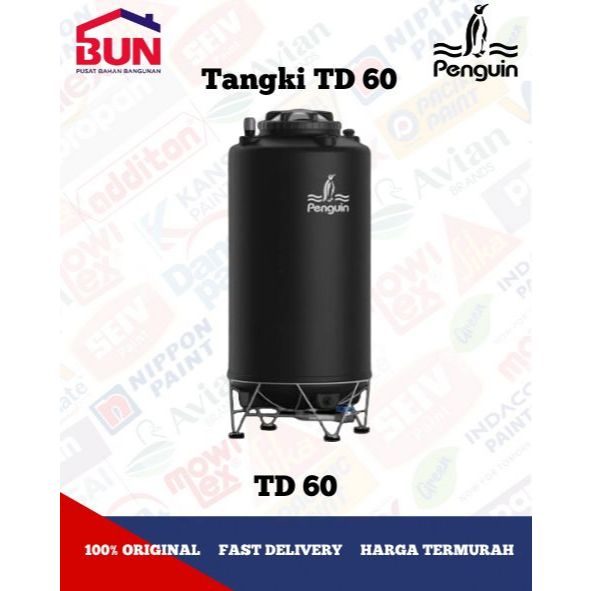 PENGUIN TANDON AIR TD 60 600 Liter Tandon Kuras Toren Air Tangki air