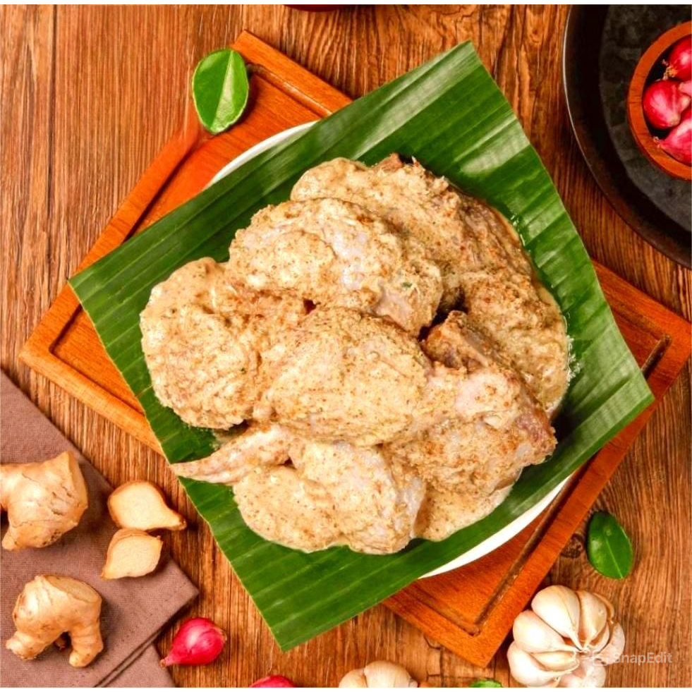

Ayam Bumbu Terasi Daun Jeruk Marinasi Daun Jeruk 500gram Rasa Spesial ( isi 7-8 Potong ) kota bekasi