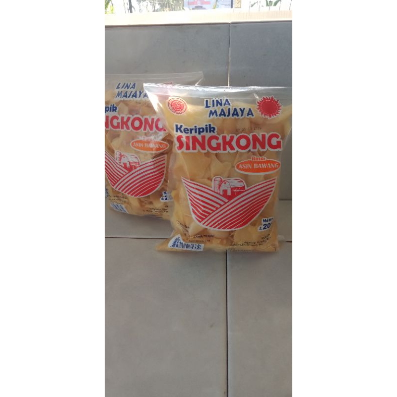 

KERIPIK SINGKONG ASIN BAWANG 200 GRAM