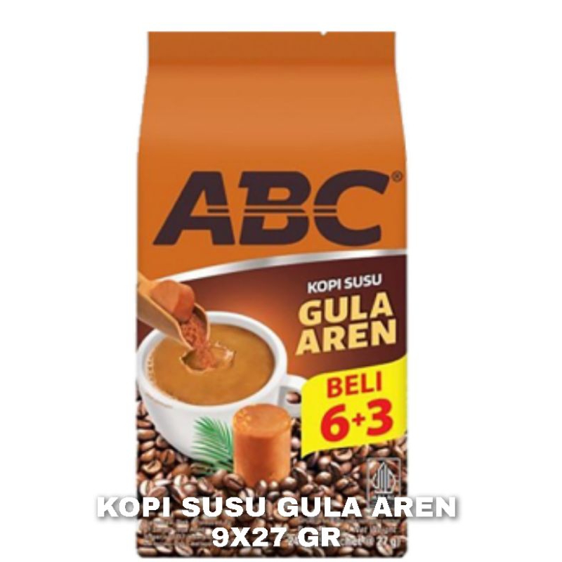 

ABC KOPI GULA AREN 9X27 GR