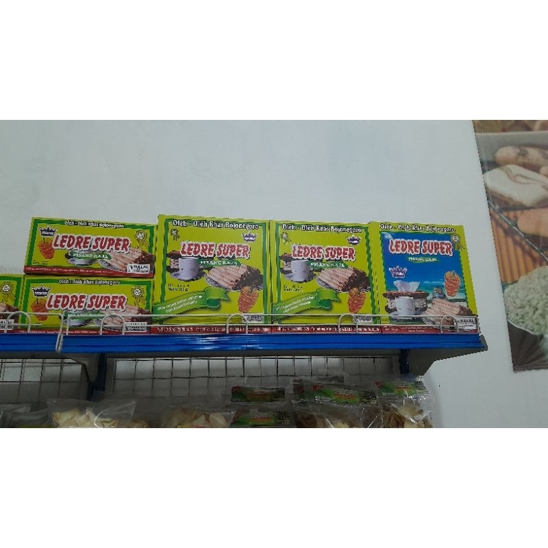 

LEDRE MAKANAN KHAS BOJONEGORO, ISI 30 PCS