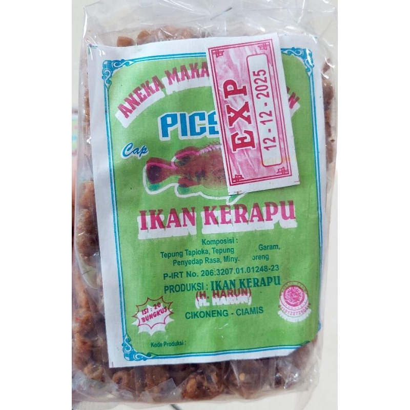 

Picsus Macaroni Ikan Kerapu Pedas/ Makaroni Pedas / Macaroni Kerang/ Basreng isi 20pcs