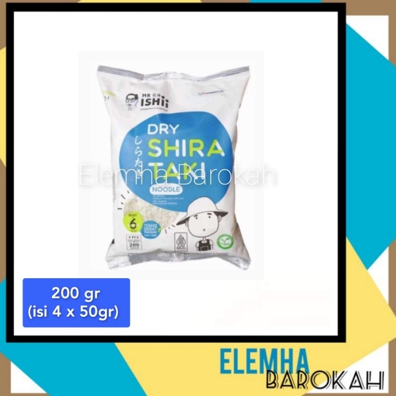 

[AMBICO] - Mr. Ishii Mie Shirataki Kering 200 Gr - Dry Shirataki