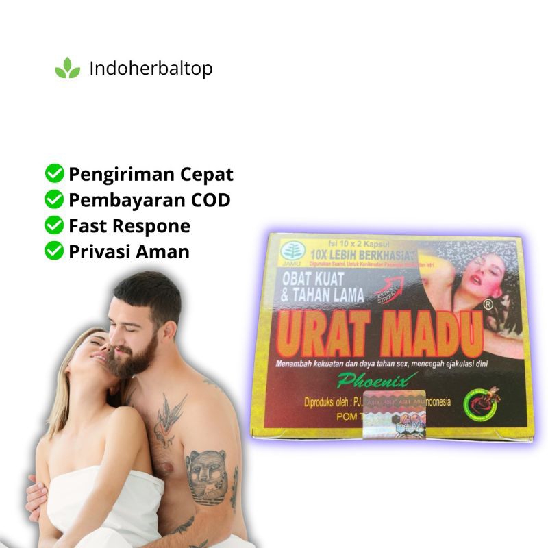 jamu kapsul urat madu gold original