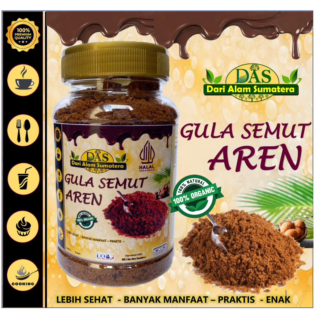 

DAS Gula Aren Semut Asli - 200 Gram
