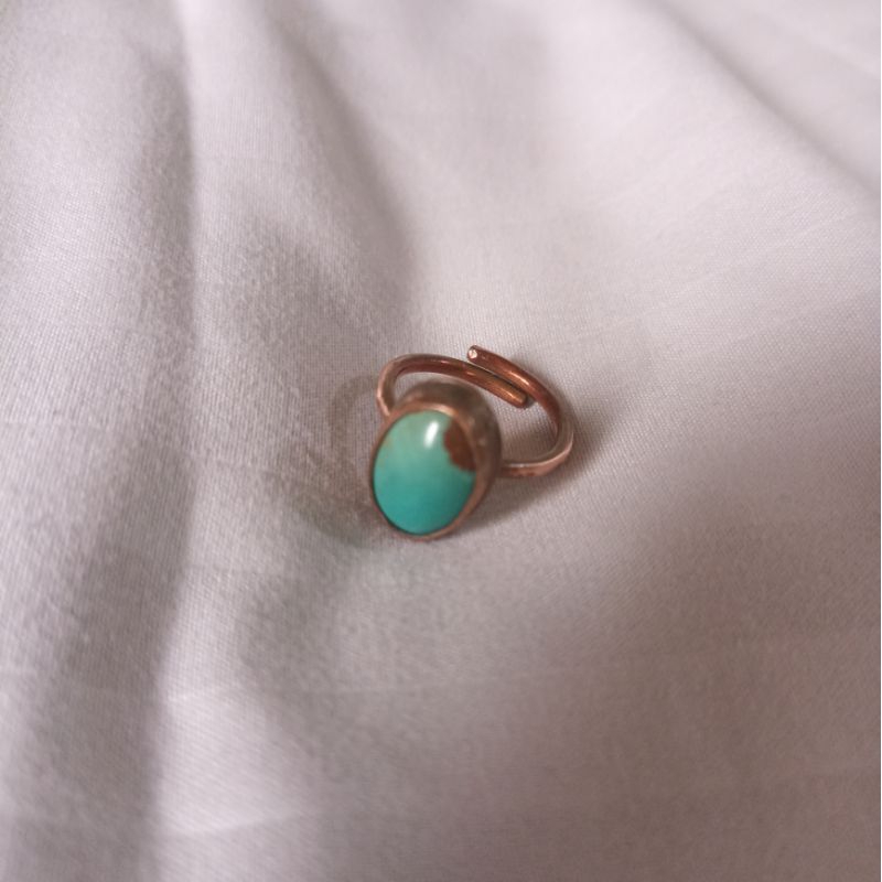 cincin antik turquoise