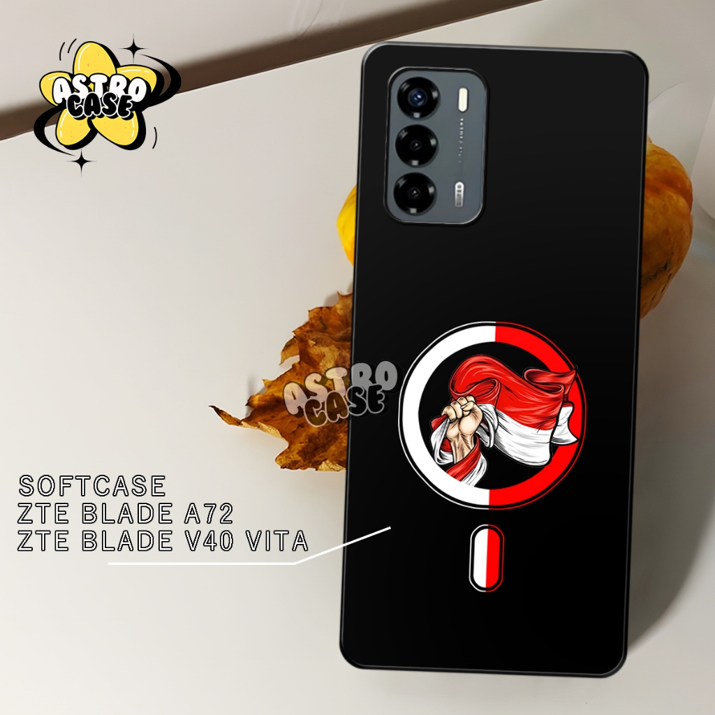 Case V40 Vita - Cassing ZTE Blade V40 Vita / ZTE Blade A72 New Motif Magesafe indo - Softcase Motif 