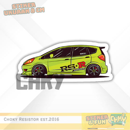 

Stiker Sticker Vinyl Laminasi Glosy HONDA JAZZ GK5 Vol 9