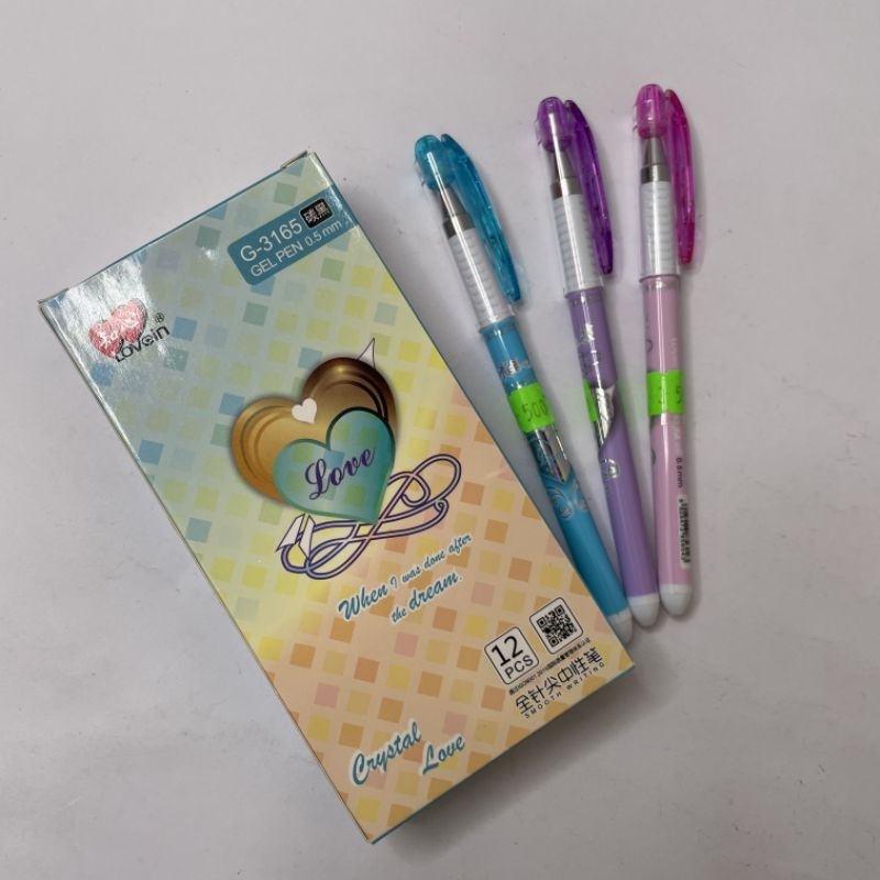 

Pulpen zhi xin mini gel 0.5mm hitam G-3165 satuan