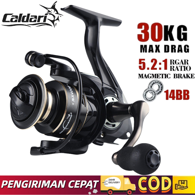 REEL NX SERI TERBARU 30KG MAX DRAG - IKAN BESAR LANGSUNG TAKUT