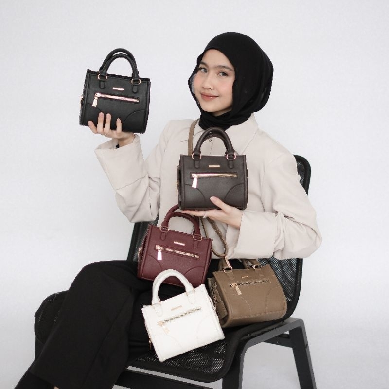 [FREE DUST BAG] FLICKA Bowie Bag tas Selempang & Hand Bag by Flicka