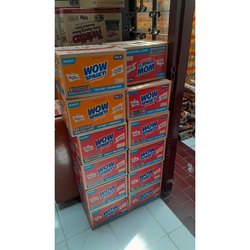 

Wow spageti 1 dus isi 40pcs