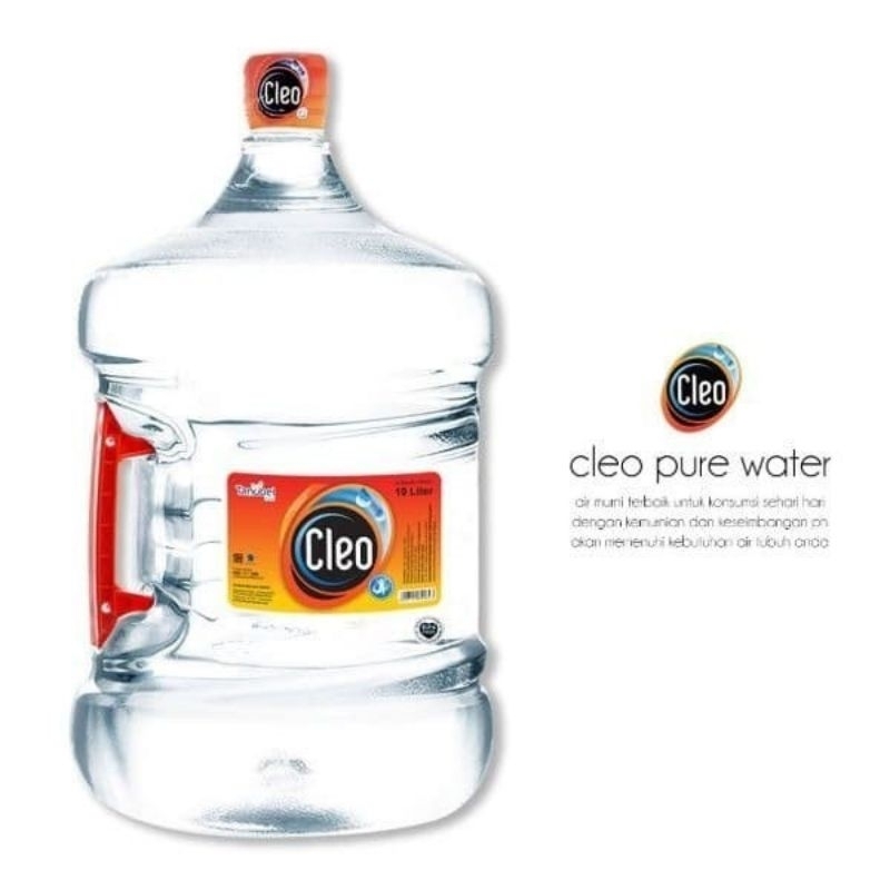 

CLEO AIR MINERAL GALON 19 LITER (Galon + isi )