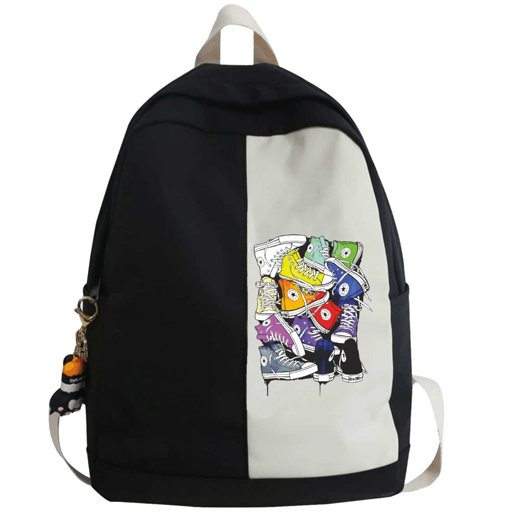 PVJ Tas Ransel Anak Laki-Laki Perempuan Terbaru Backpack All Star Keren